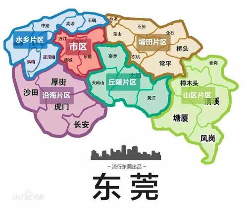 东莞市有几个镇