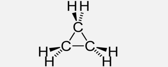 环丙烷结构式图片